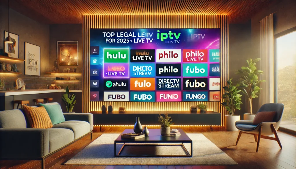 the 3 best legal IPTV subscription providers in 2025